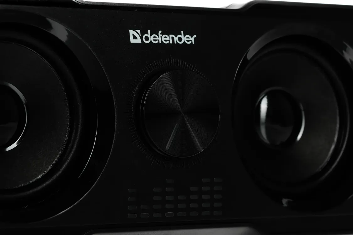 Акустическая система 2.1 Defender SOUNDWALL (65214***); 16 Вт; 150 - 18000 Гц; пластик; регулятор на передней панели сабвуфера; USB; чёрный