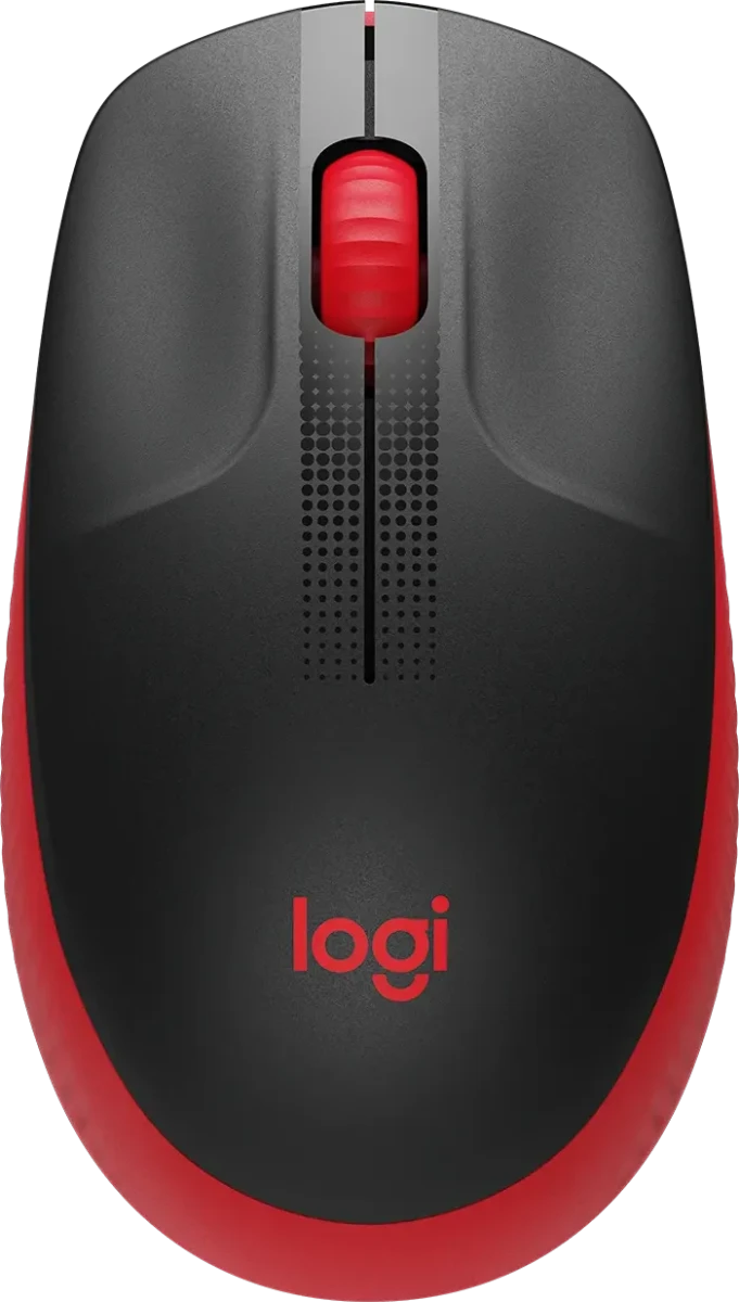 Мышь беспроводная Logitech M190 Red (910-005908***); USB; оптический; 1000 dpi; 3 кнопки; колесо прокрут