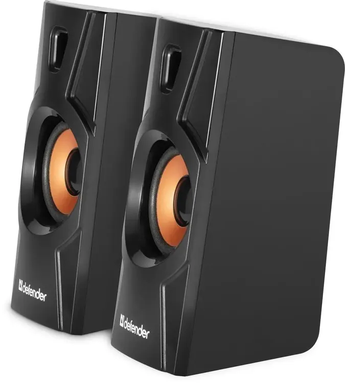 Акустическая система 2.0 Defender Aurora S8 (65408***); 8 Вт; 70 - 20 000 Гц; пластик; регулятор громкости на шнуре; USB; чёрный