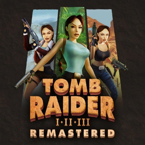 Диск игровой Sony PS5 Tomb Raider Remastered 1-3 starring Lara Croft
