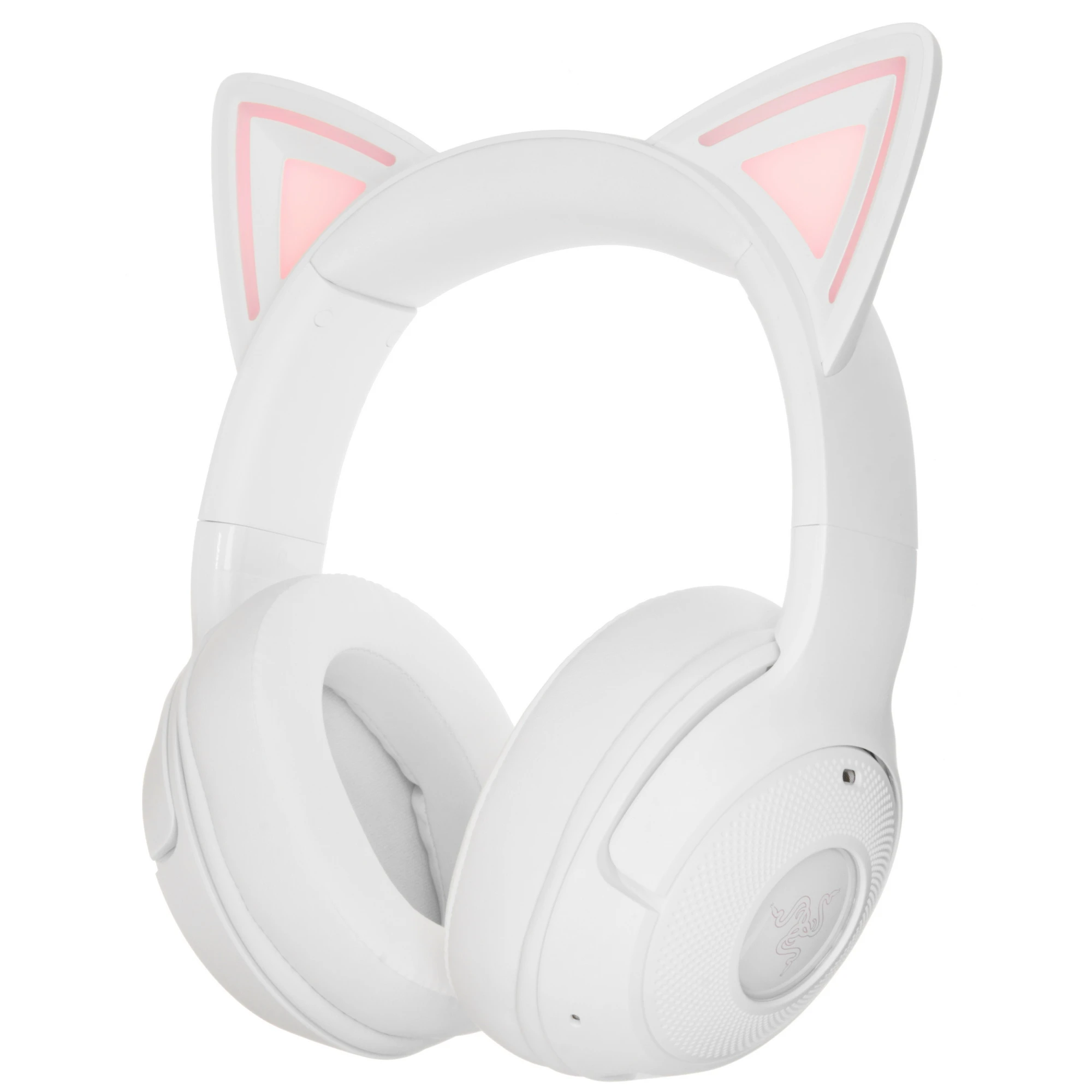 Гарнитура беспроводная Razer Kraken Kitty V2 BT White (RZ04-04860600-R3M1); накладные; BT; 20 Гц- 20 кГц; 32 Ом; виртуальный звук 7,1; встроенный микр