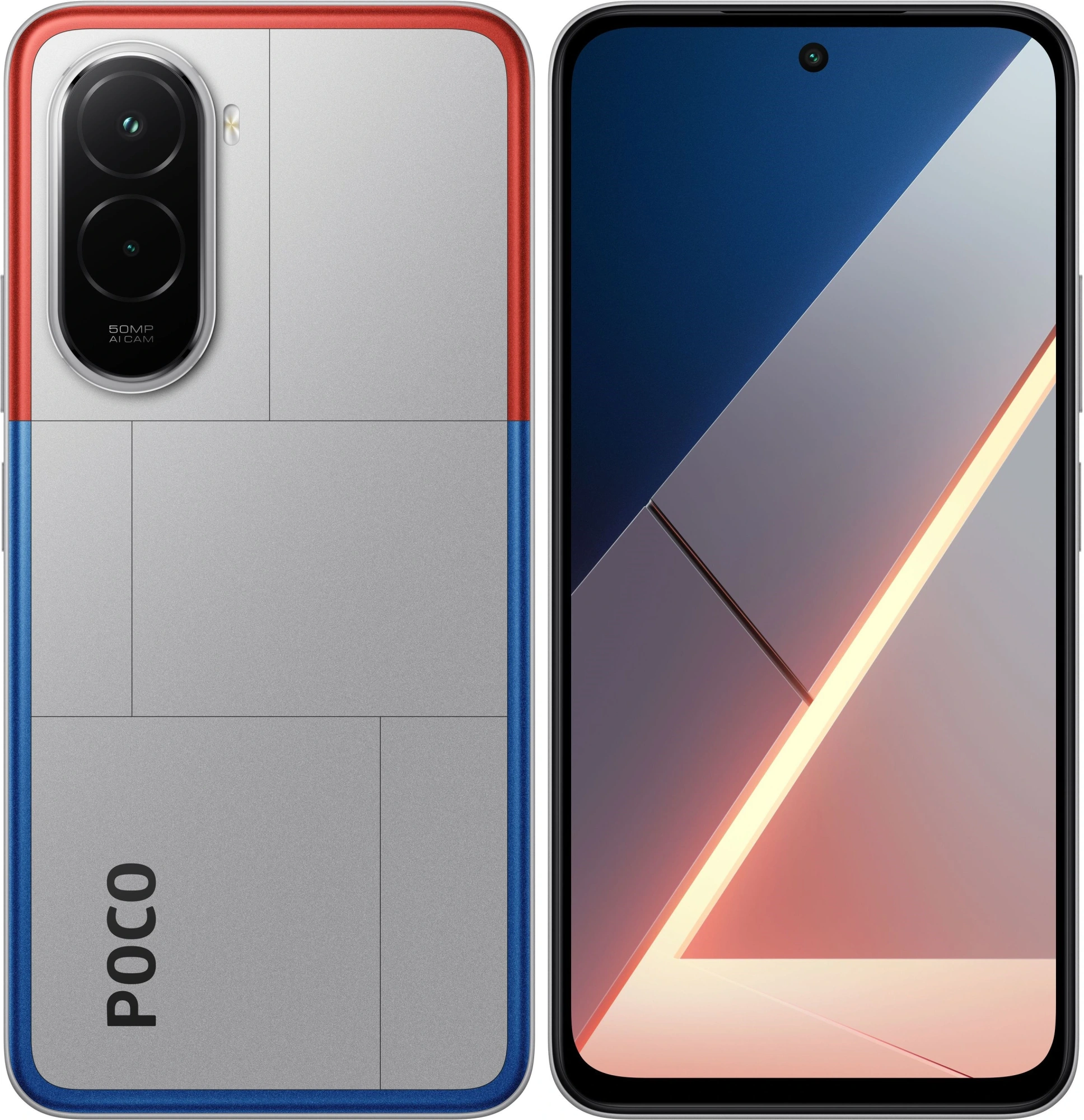 Смартфон 6.9" POCO M7 8 Гб/256 Гб серебристый, IPS 144 Гц, 2340x1080, Snapdragon 685 8 ядер 2.8 Ггц, 50+0.08 Мп/8 Мп BT5.1, Android 15, 7 000 мА/ч