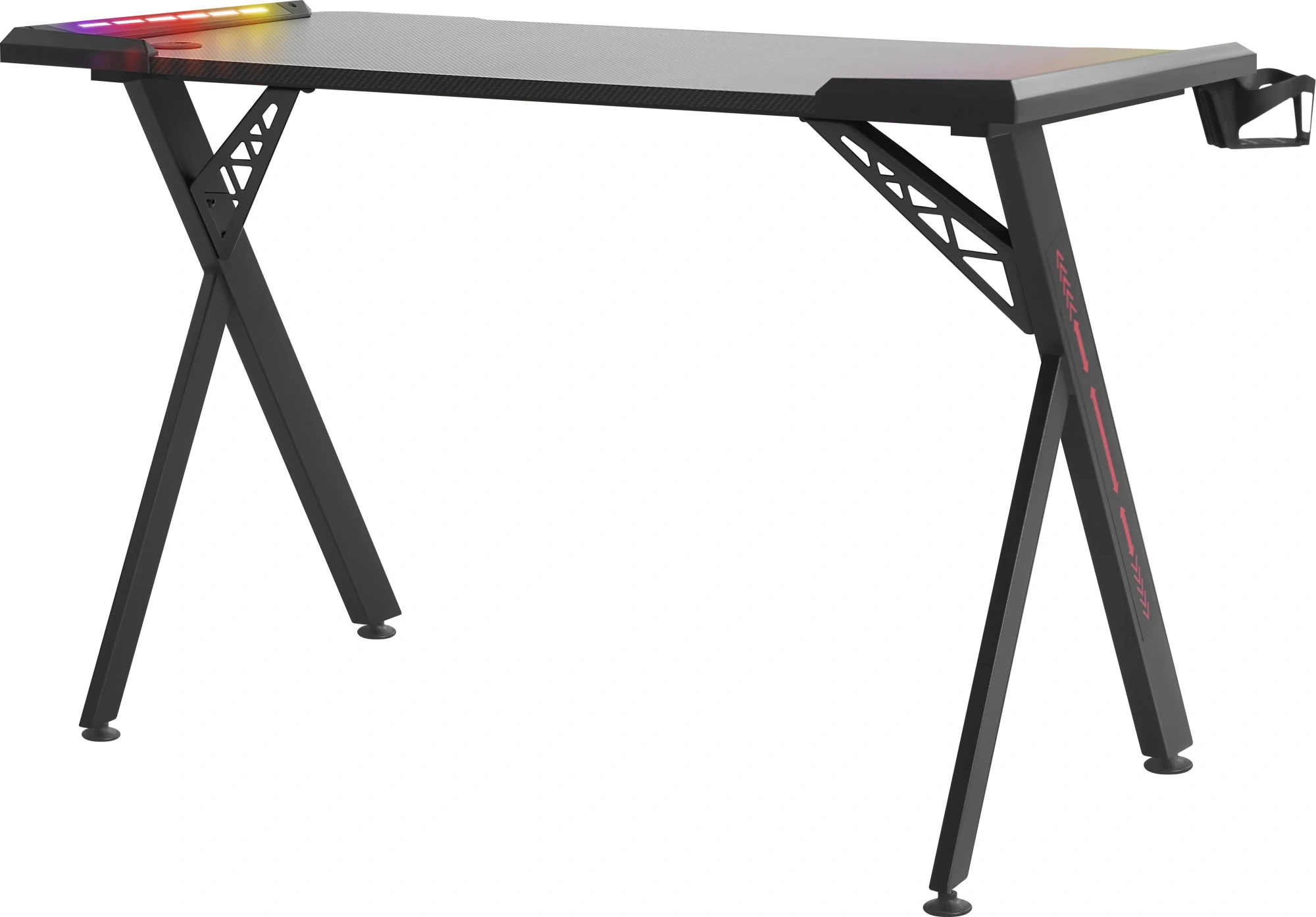 Стол игровой Defender Electric (64700); 110х60 см; регулируемая высота; 72-117 см; чёрный