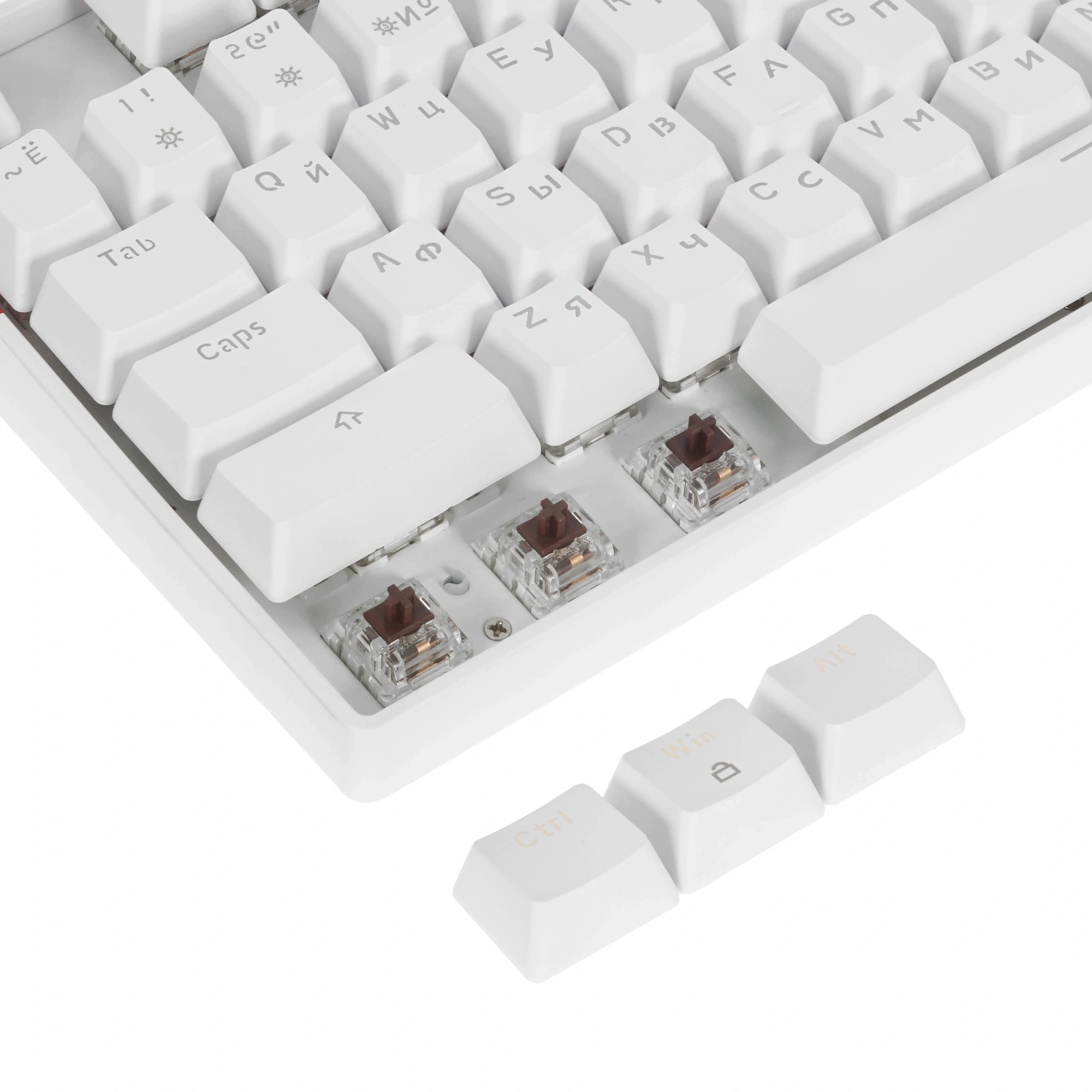 Набор игровой Jet.A PANTEON GS800 White (мышь+клавиатура); USB; оптический; 200 - 7200 dpi; 6 кнопок