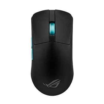 Мышь игровая Asus P713 ROG HARPE ACE AIM LAB ED. Blac (90MP02W0-BMUA00***); Bluetooth/2.4 Ггц; USB; оптический; 36 000 dpi; 5 кнопок; колесо-кнопка; а