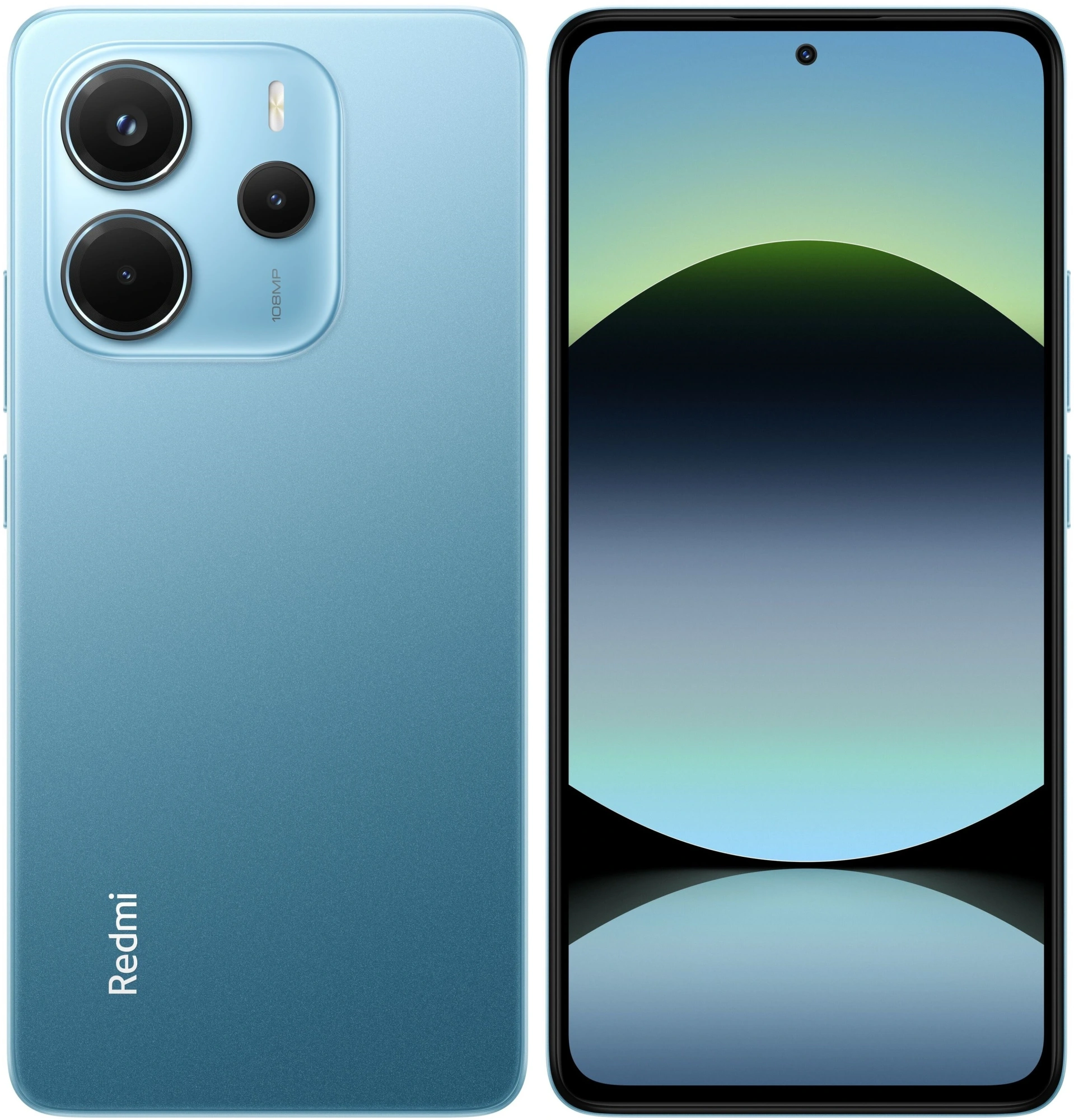 Смартфон Xiaomi Redmi Note 14 8/256 Гб Blue;  6.67" AMOLED 120 Гц; 2400 x 1080; MT Helio G99 Ultra 8 ядер 2.2 Ггц; 108+2+2 Мп/20 Мп BT5.3; WiFi 802.11
