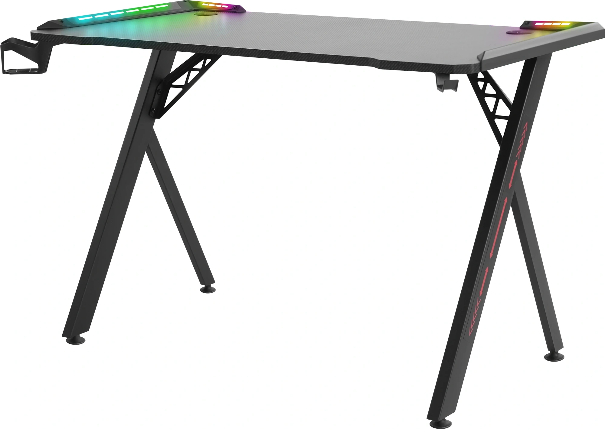 Стол игровой Defender Electric (64700); 110х60 см; регулируемая высота; 72-117 см; чёрный