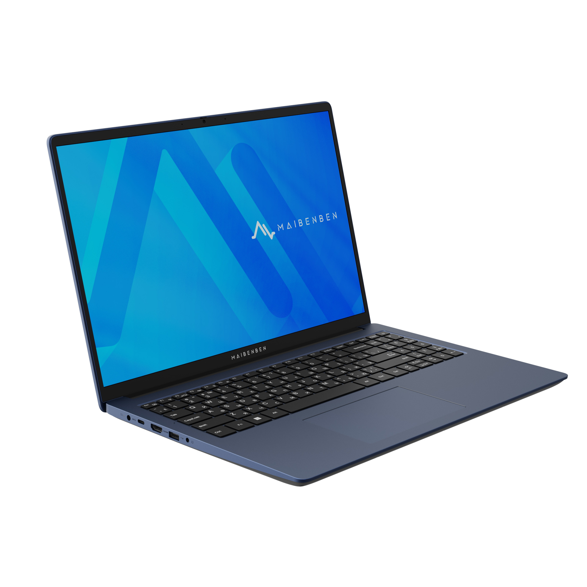 Ноутбук 16" 1920x1200 IPS 60Гц Maibenben M645 (M6451SP0LURE0); AMD Ryzen 5 4600H; 24Гб; 512Гб; AMD Radeon Graphics ; Linux; 45.6 Вт*ч; 1,78 кг; синий